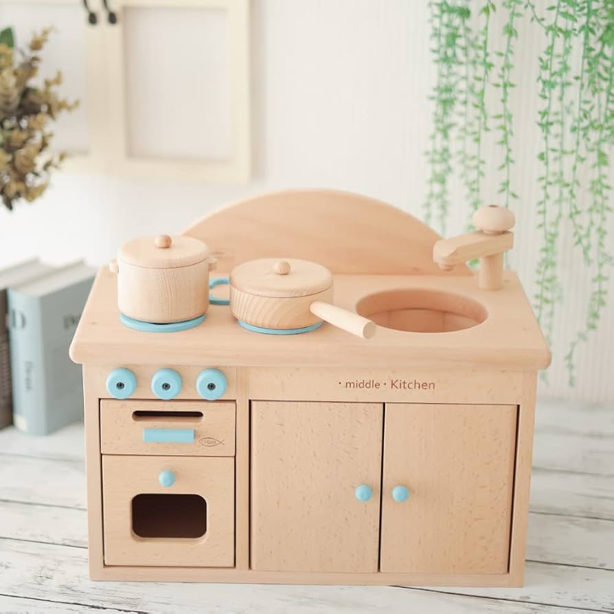 だいわ 大和 木製キッチン ミドルキッチン 木製おもちゃ おままごと 61tk9ks8XWL._UF350,350_QL50_.jpg