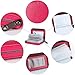 Aiyo Fashion Genuine Leather Credit Card Holder Wallet RFID Blocking Secure Card Case ID Case Organizer Zipper Wallet