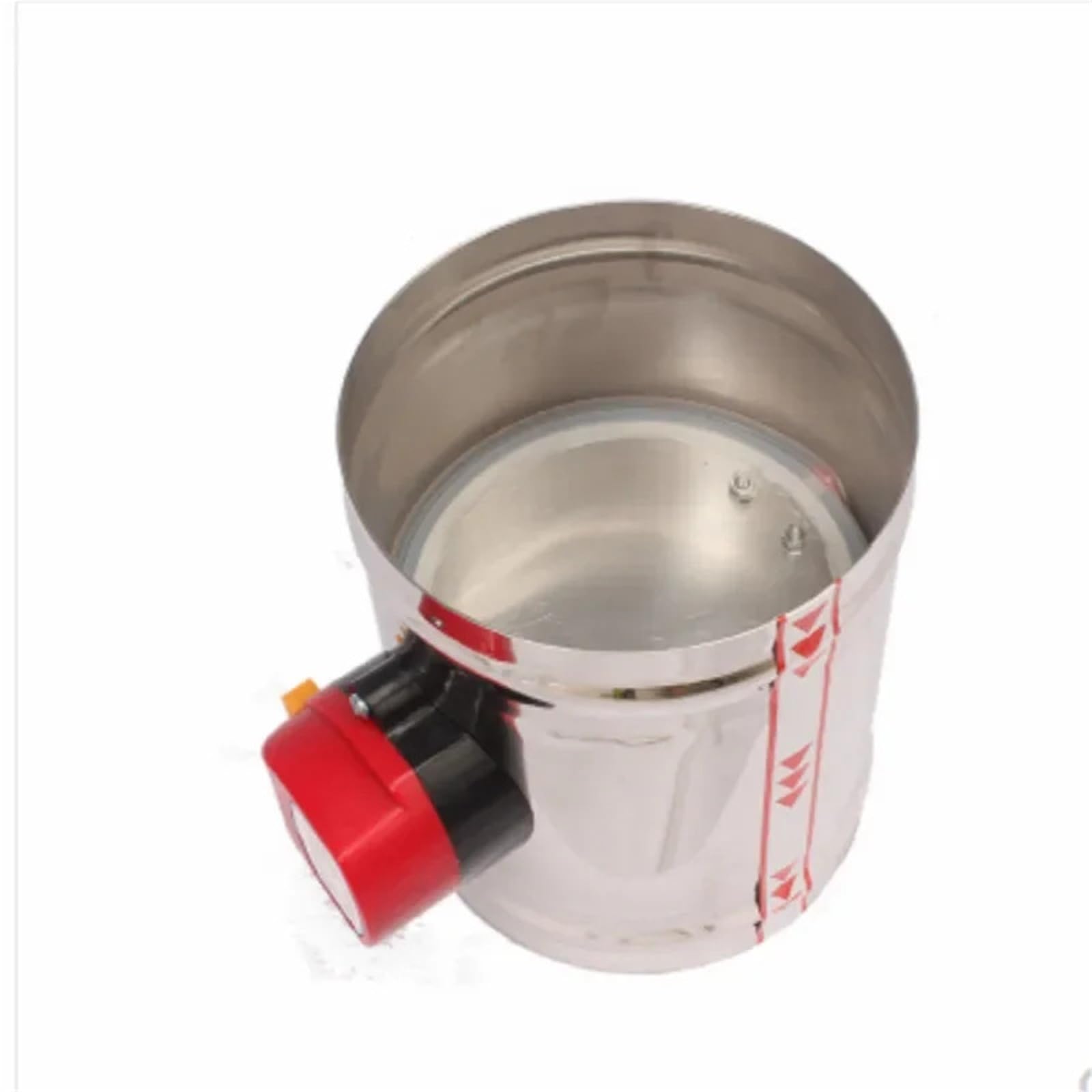 Clapet de ventilation 100mm motorisé 220V anti-retour en inox contre l'air froid