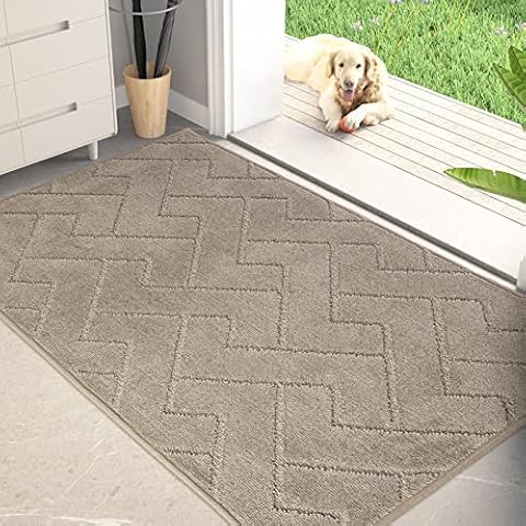 PURRUGS Dirt Trapper Door Mat Cover