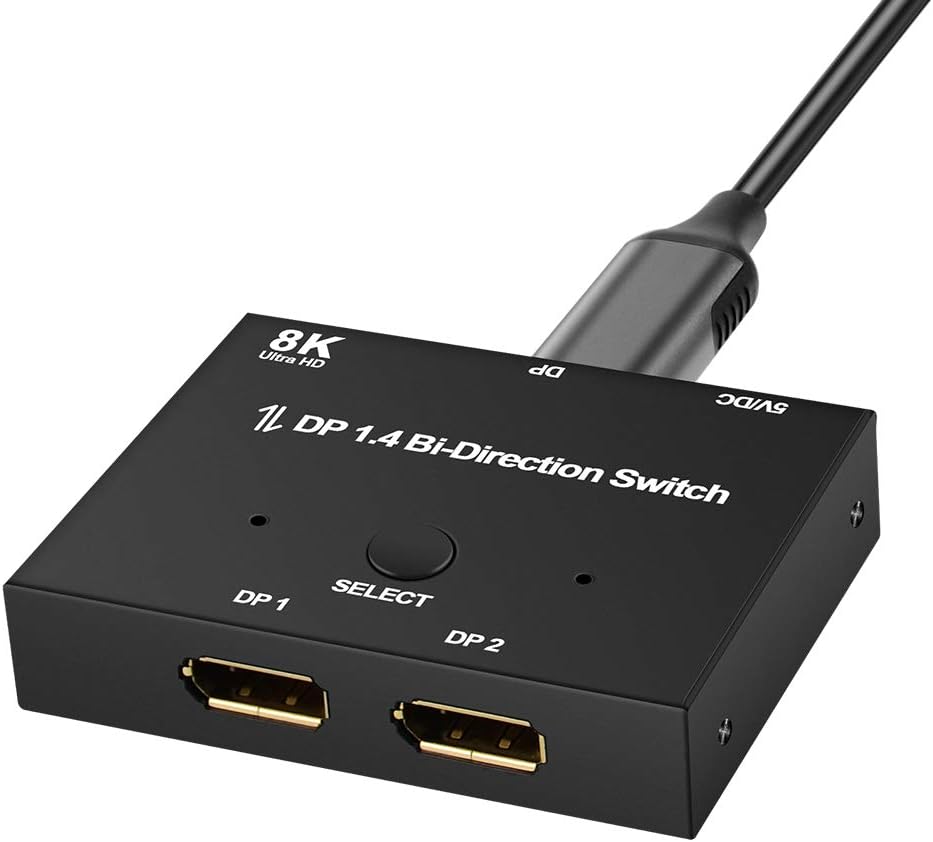Amazon Displayport Splitter Knaive DP 1 4 DisplayPort 8K Converter amazon-displayport-splitter-knaive-dp-1-4-displayport-8k-converter