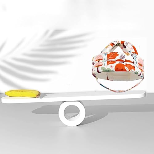 Miniatura 6 de Surakey Casco para caminar para niños pequeños protector de parachoques antigolpes para bebés casco de seguridad ajustable transpirable gorra de