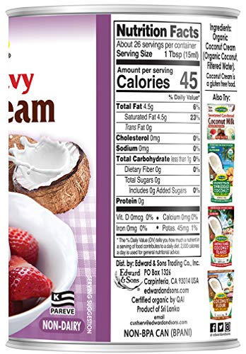 Let's Do...organic Heavy Coconut Cream, 13.5 Ounce Can, White #TOP7
