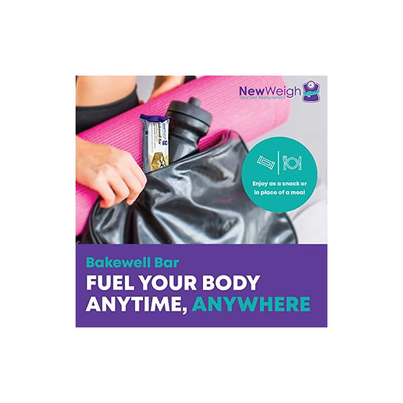 NewWeigh - Meal Replacement Bar, 7 Count - Gluten Free and Suitable for Coeliacs & Vegetarians - High Fibre & High Protein - Image 4