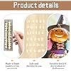56 Pcs False Teeth Dental Complete Acrylic Resin Denture Teeth, 2 Set Whole Teeth Synthetic Polymer Denture Tooth, 23 Shade A2 Upper + Lower Dental Materials for Replacement, DIY, or Halloween