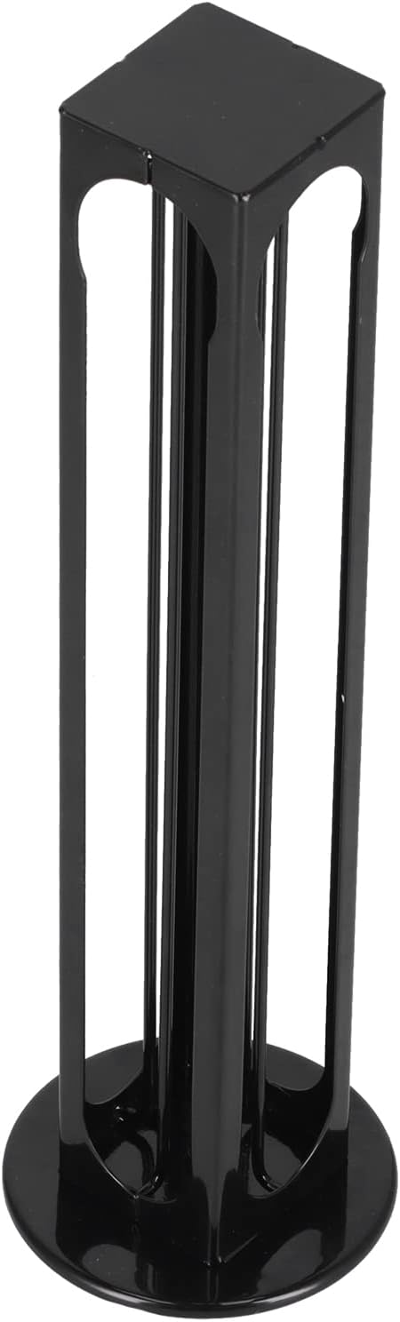 360° Rotatable Coffee Capsule Holder, Coffee Pod Storage Rack, Holds 32 Capsules, Compact Vertical Design for Kitchen Counter, Made of Durable Electroplated Iron