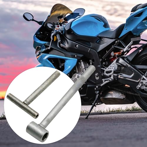 Image of Hoypeyfiy Set of 4 Motorcycle Engine Valve Adjustment Tool Kit, Engine Screw Spanner, Feeler Gauges, Valve Tools for Motorcycle Motor Engine