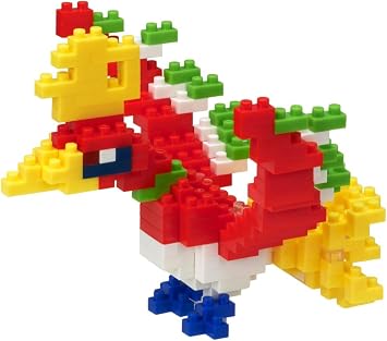 nanoblock - Pokemon - Ho-Oh, Pokemon Series Building Kit