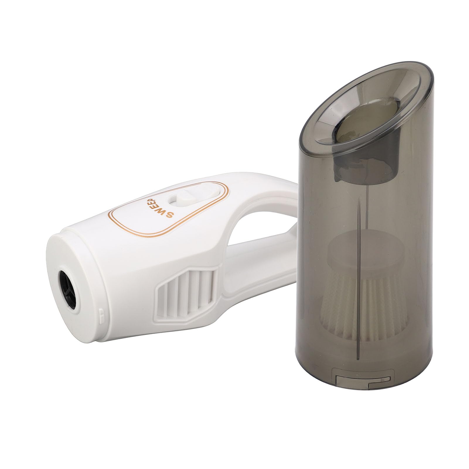 TOOLSGO Handheld Vacuum 120W 10000PA USB Rechargeable Cordless Portable Vacuum Cleaner Runs Quietly for Car Stairs Carpet Kitchen