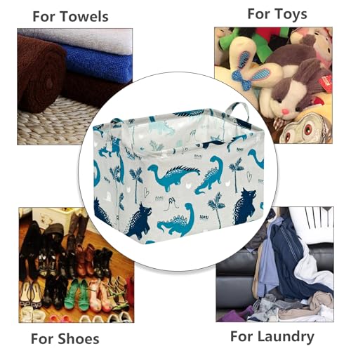 Image of Baby Waterproof Storage Basket Toys Organizer Nursery Bins for Women Kids Hamper for Organizing Home /Dorm /Kitchen /Pet /Office /Closet /Shelf /Room Decor