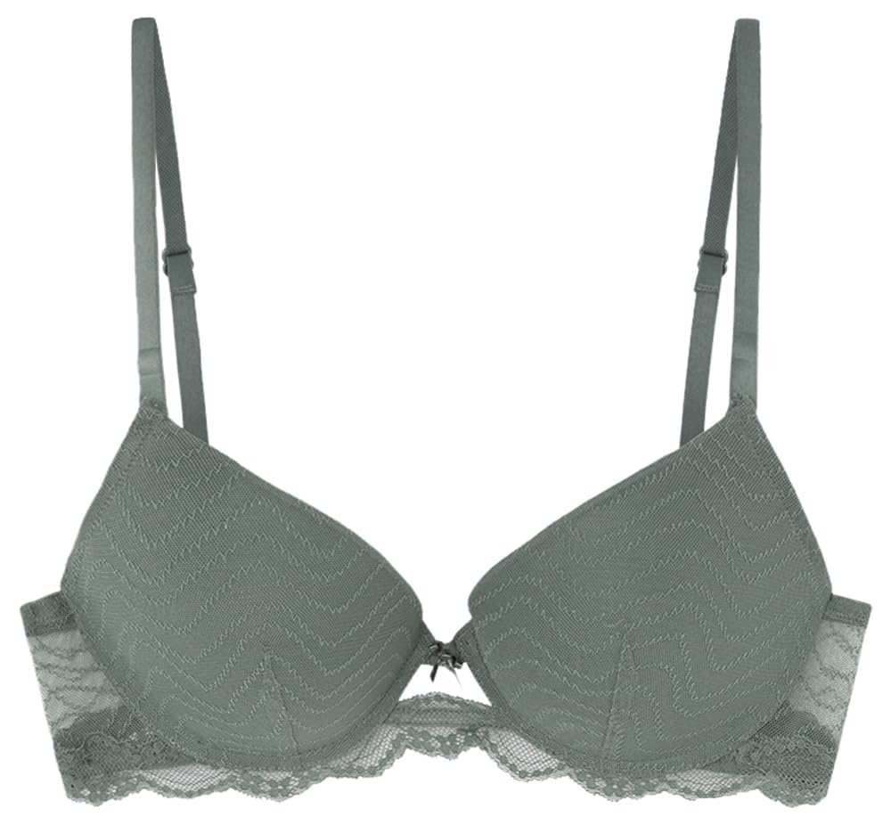 Women'secret Push up Bra, Olive, 40b, Khaki, 34B