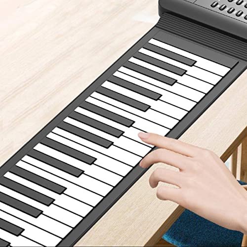 ibasenice Rouleau De Piano Instrument De Musique Flexible Instruments Pour Adultes Clavier Électronique Clavier De Piano Pliant Clavier Pliable Piano Électrique Instrument De Musique Neutre - Les Beatles, Paul McCartney, John Lennon, RIngo Starr, George Harrison ibasenice Rouleau De Piano Instrument De Musique Flexible Instruments Pour Adultes Clavier Électronique Clavier De Piano Pliant Clavier Pliable Piano Électrique Instrument De Musique Neutre – Image 3