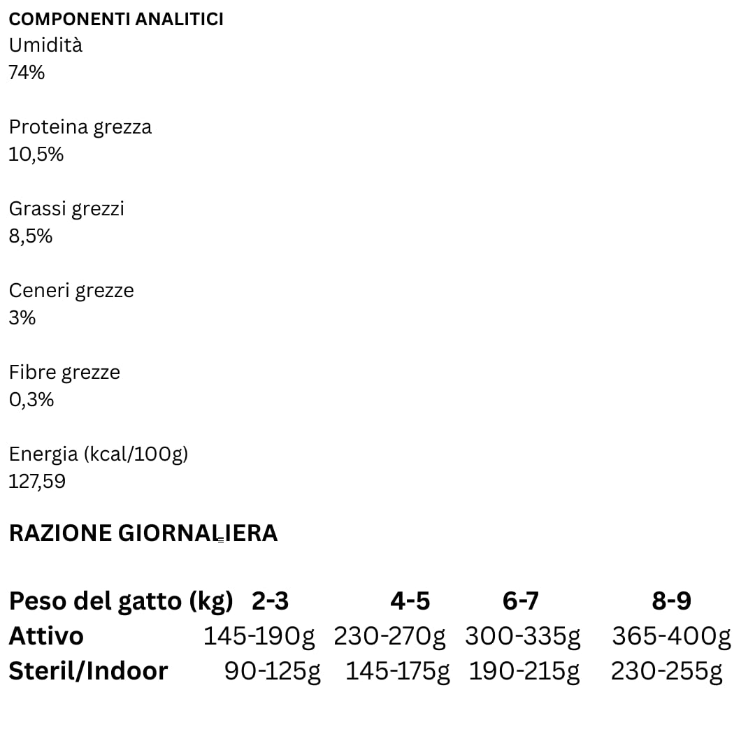 Natural Code - Alimento Húmedo para Gatos en Bolsa, Alimento Completo para Gatos de Todas Las Tallas y Razas, Sabor Cordero, 12 Sobres de 70 Gramos