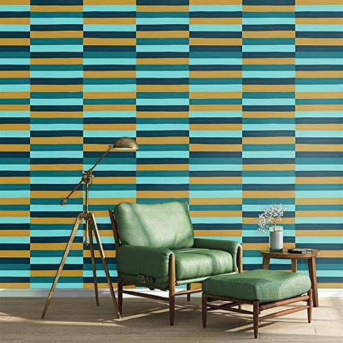 WXXGY Nouveau Papier Peint décor à la Maison, nostalgique rétro Rayures Horizontales irrégulières canapé Toile de Fond Papier Peint for Chambre Salon Magasin de vêtements Cover