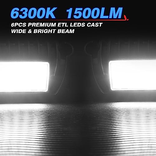 Mictuning Rv Exterior Led Porch Utility Light 12V 750Lm Each Replacement Lighting For Rvs Trailers Campers Pack Of 2 #TOP1