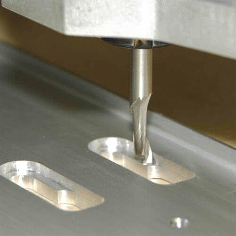 Trend Professionnel Fraise en Aluminium, Diamètre 5mm, Queue 8mm, Diamètre de Coupe 5mm & Longueur de Coupe 12mm, Acier Rapide, 50/05X8MMHSSE