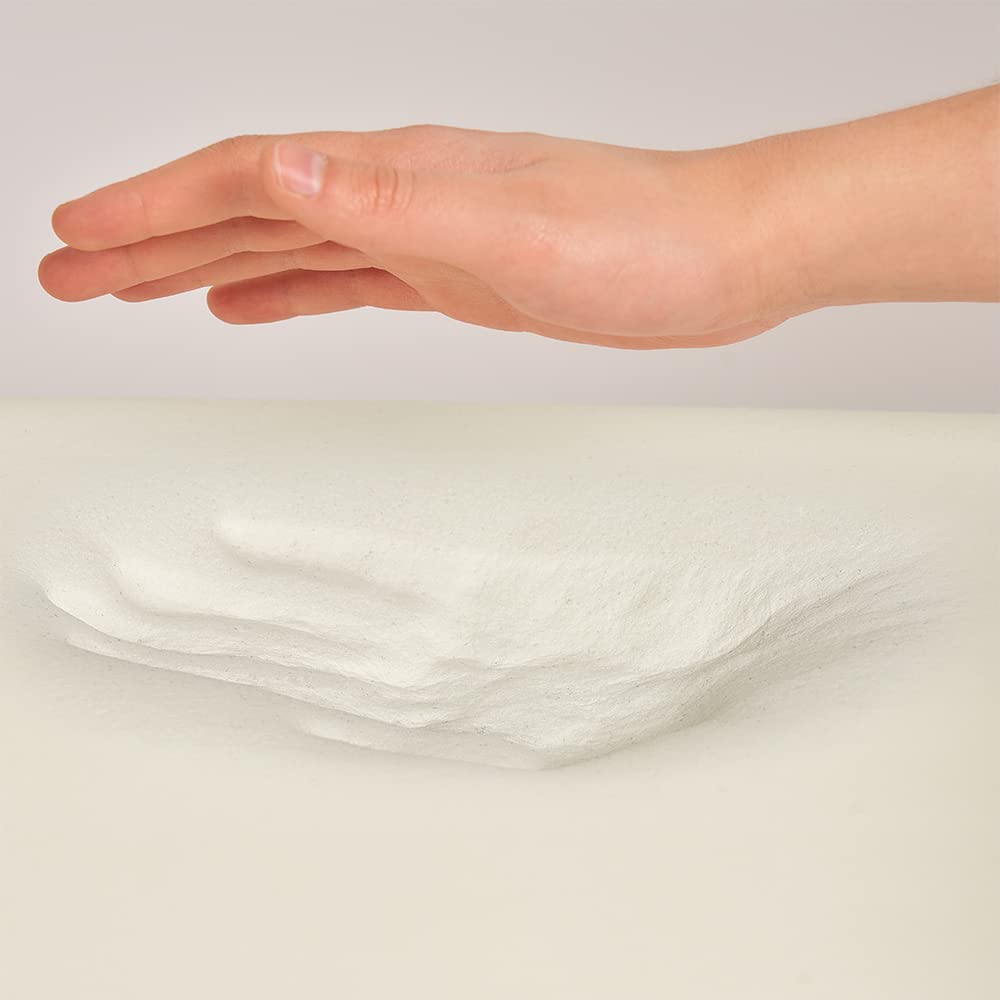 DECASATEXTIL®-Cojín antiescaras de núcleo viscoelástico - Alivia la presión del coxis y previene úlceras por presión en sillas de Ruedas, oficinas y Coches. Diseño ergonómico y Funda Lavable.