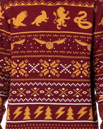 Bioworld Adult Christmas Holiday Ugly Sweater Knit Pullover for Men and Women2