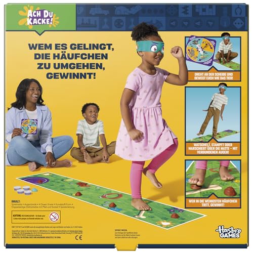ACH du Kacke! Spiel mit Drehscheibe für tierischen Spaß - Deutsche Fassung