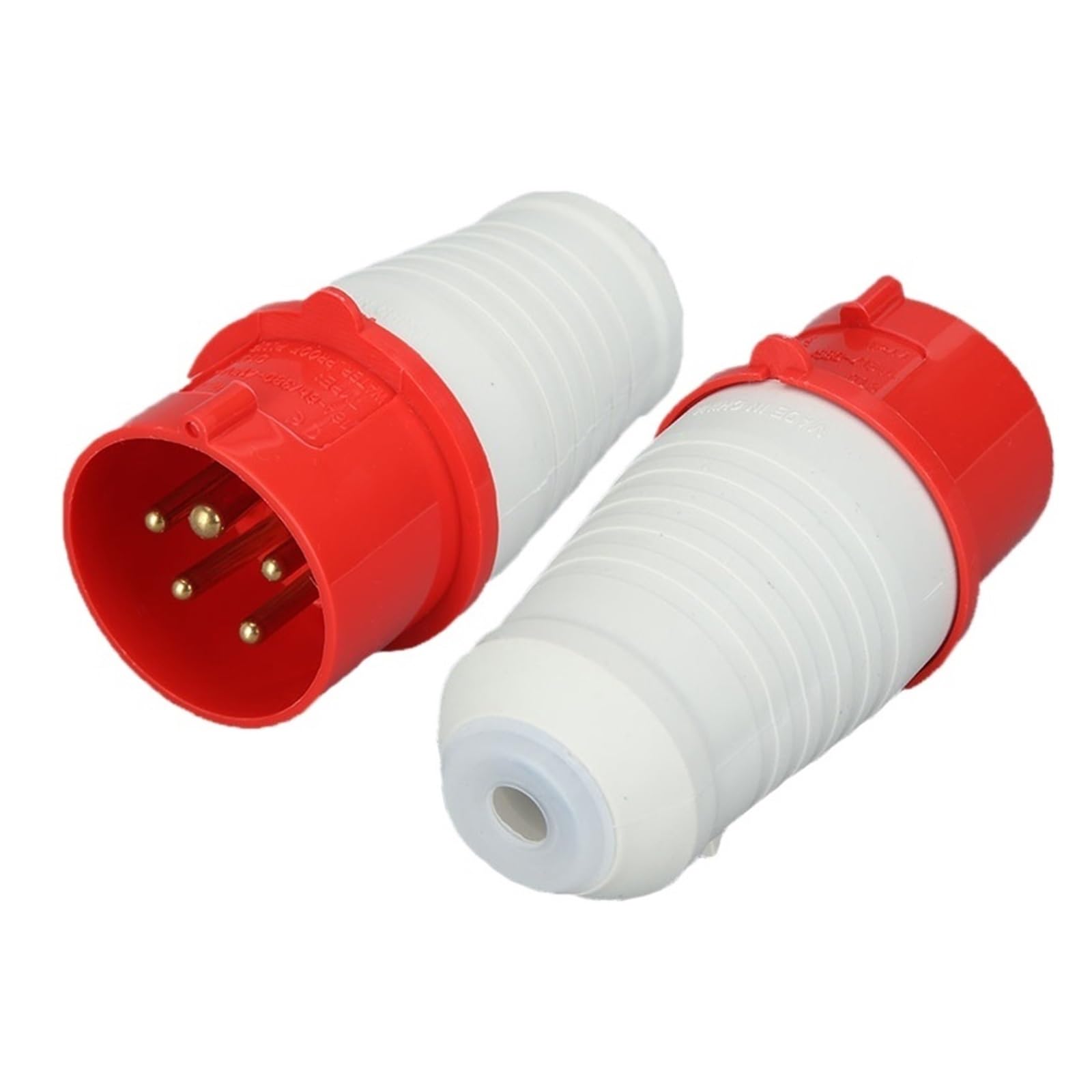 Enchufes industriales de 16 A IP44, 5 pines, 3P+E+N, 380~415 V, macho/hembra, for sitios(MULTI)