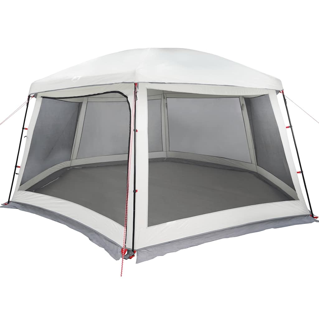 Tente de piscine avec chapiteau amovible, tente de camping imperméable pour piscines rondes jusqu'à cm, tente familiale légère et portable pour jardin et extérieur, xcm