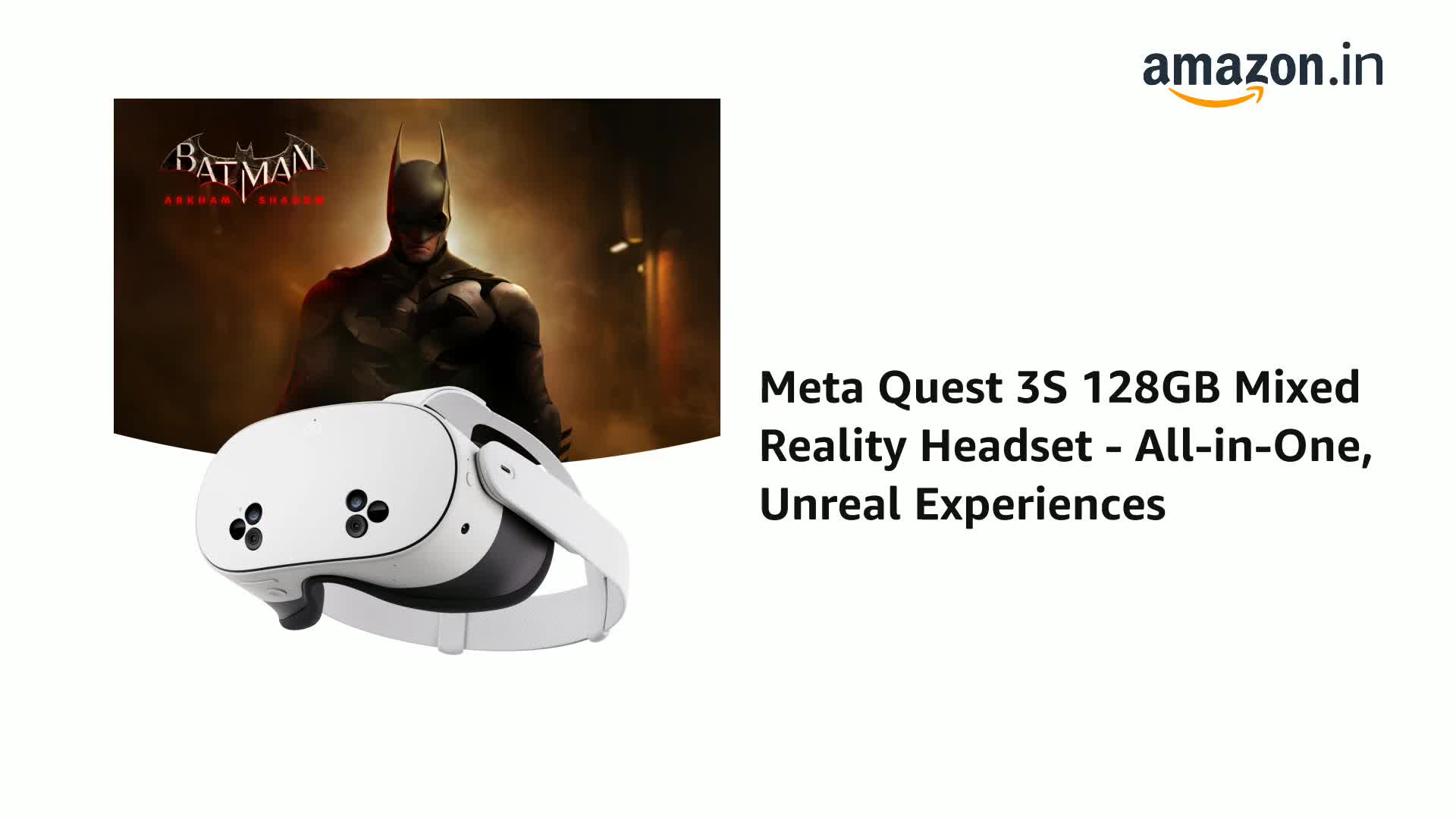 Meta Quest 3S 128GB Mixed Virtual Reality Headset - All-in-One  