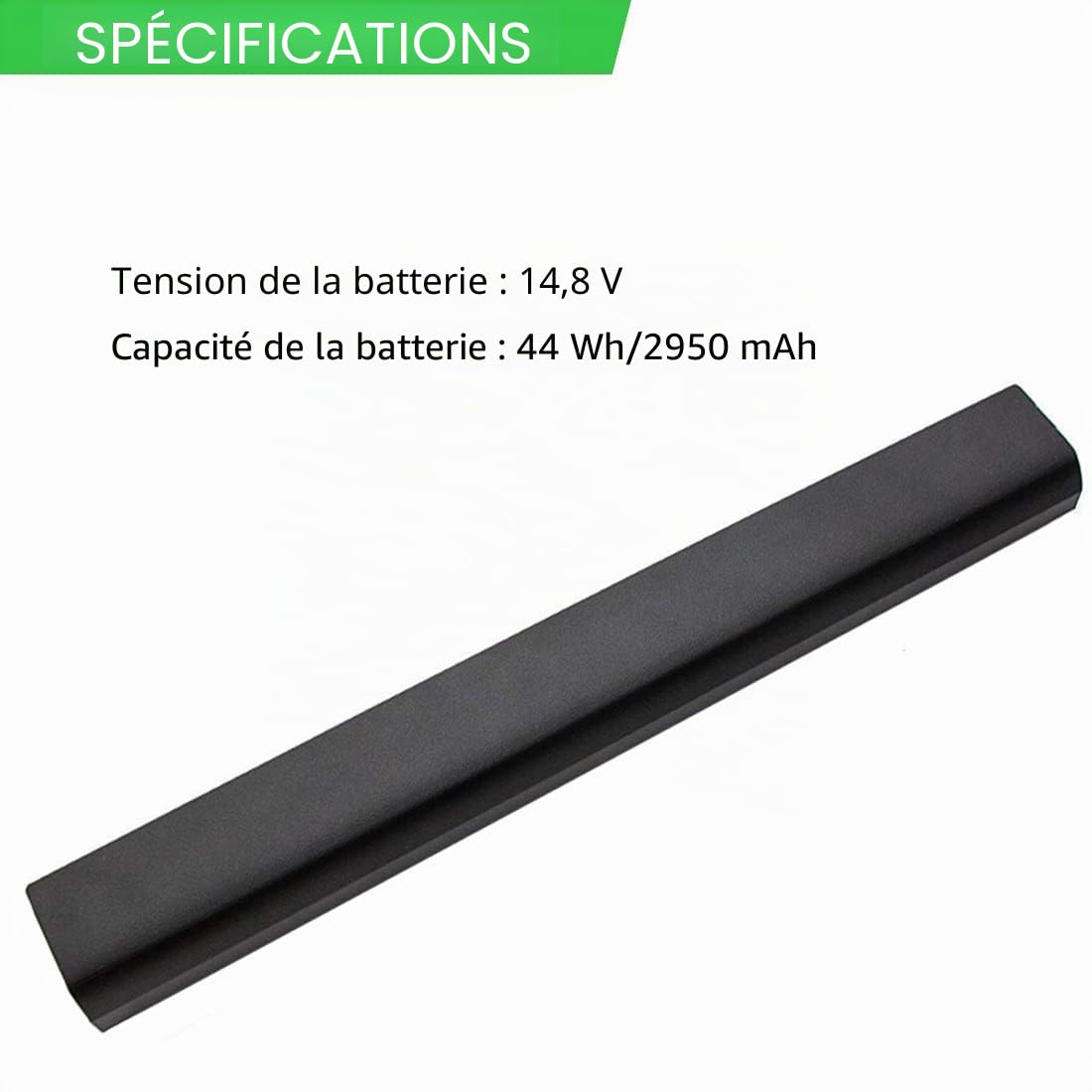 XITAIAN 14.8V 44Wh 2950mAh RI04 RI06XL Remplacement Batterie pour HP Envy 15-q001tx ProBook 450 455 470 G3 Series 805047-851 HSTNN-DB7B HSTNN-PB6Q HSTNN-Q94C HSTNN-Q95C HSTNN-Q97C P3G15AA