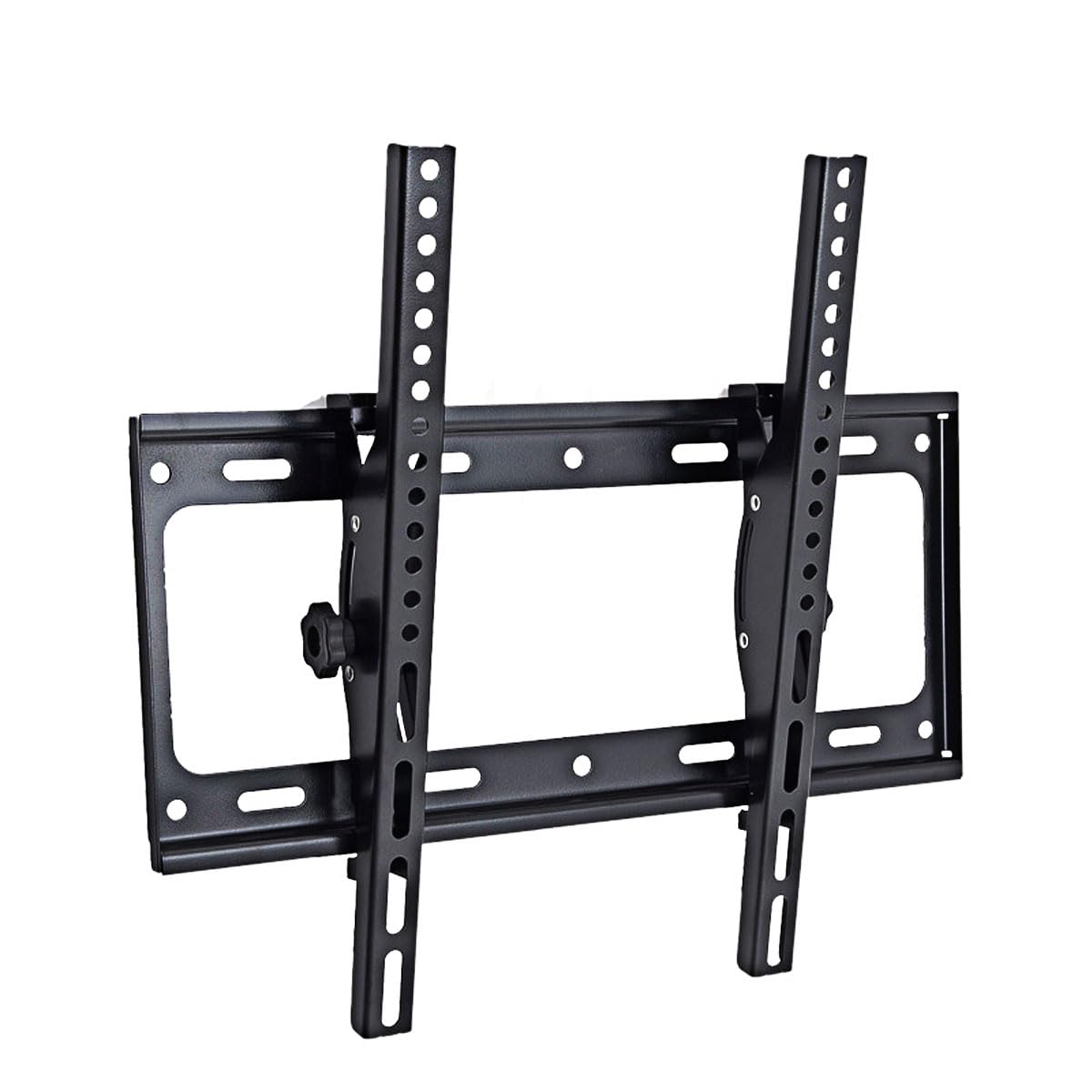TV Wall Mount Bracket For 26-65 Inch TV - Rugged,Adjustable Wall Mount Stand,Compatible With Most Brands Of TVs & More - Space Saving Design,Load Up To 40kg, Easy Install (A)