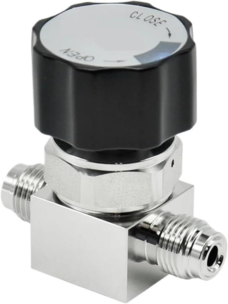 Flow Control Valves Stainless Steel Low Pressure Manual VCR Diaphragm Valve