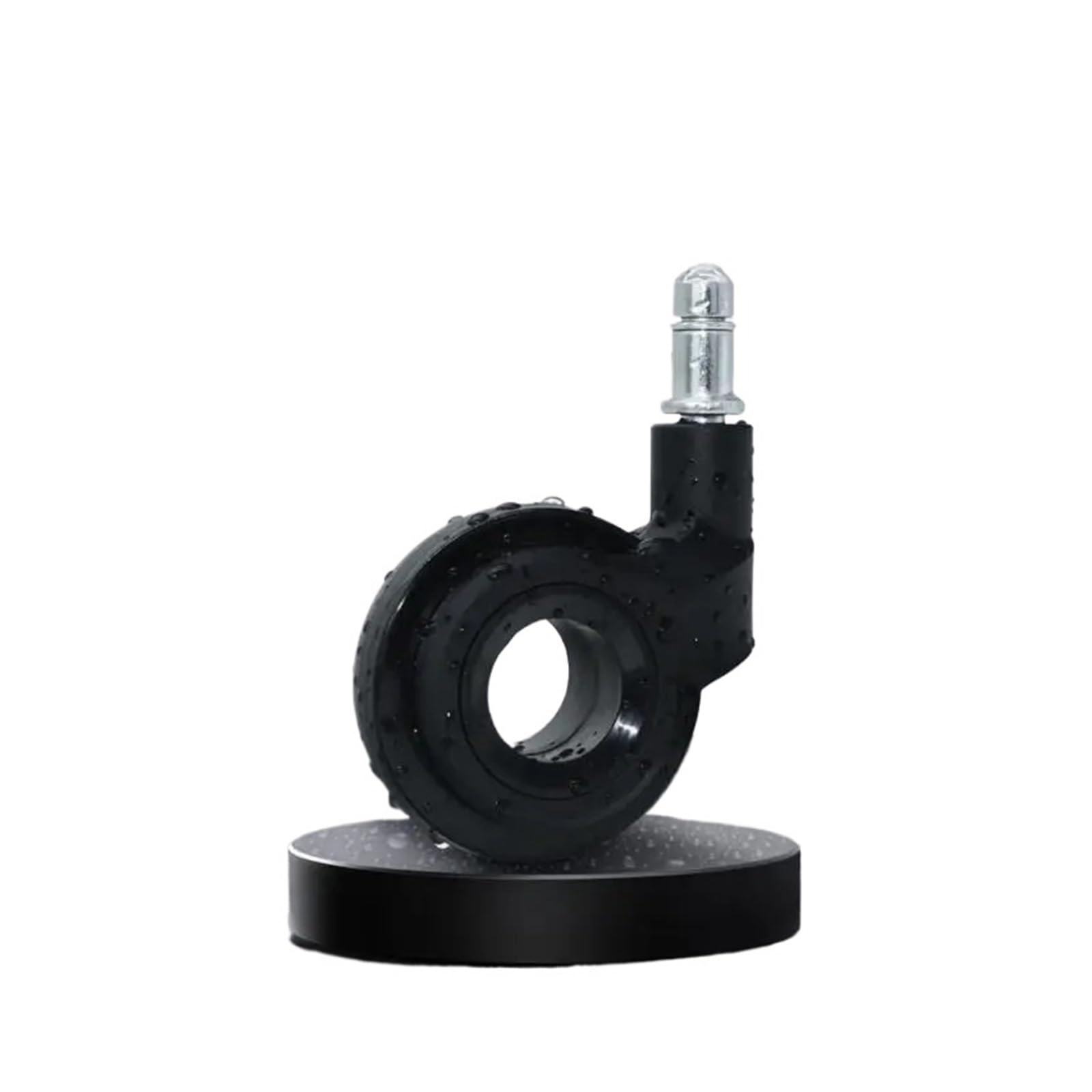 5 paquetes de ruedas universales for sillas oficina con varilla roscada, giratorias huecas for(M8x15mm-Gray)