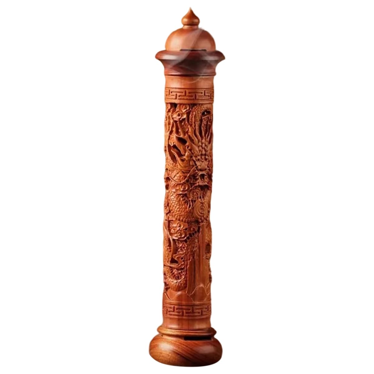 UDSKNV[KSL For Sticks 29cm Vertical Redwood Solid Wood Burner Living Room Stick Base Wooden Home Decoration