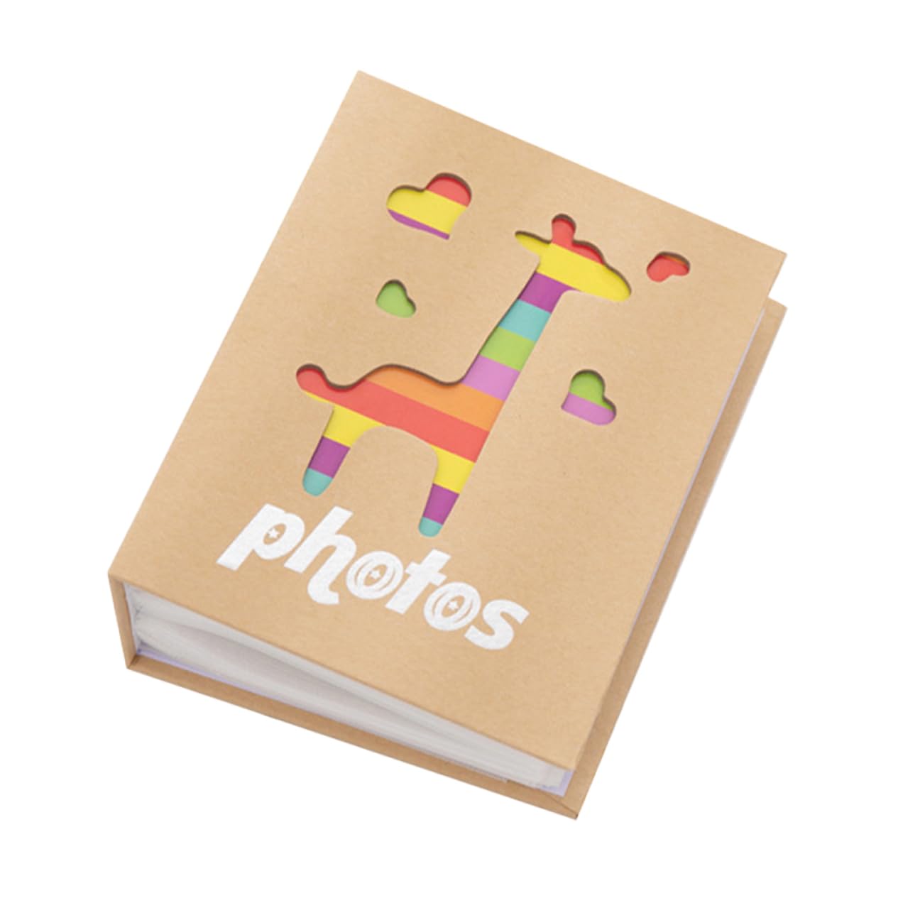 VICASKY 4piezas Álbum De Fotos Infantil Álbum De Recuerdos Para Bebés Capacidad Para Fotos De Diseño Adorable y Decorativo Para Guardar Memorias y Recuerdos Infantiles