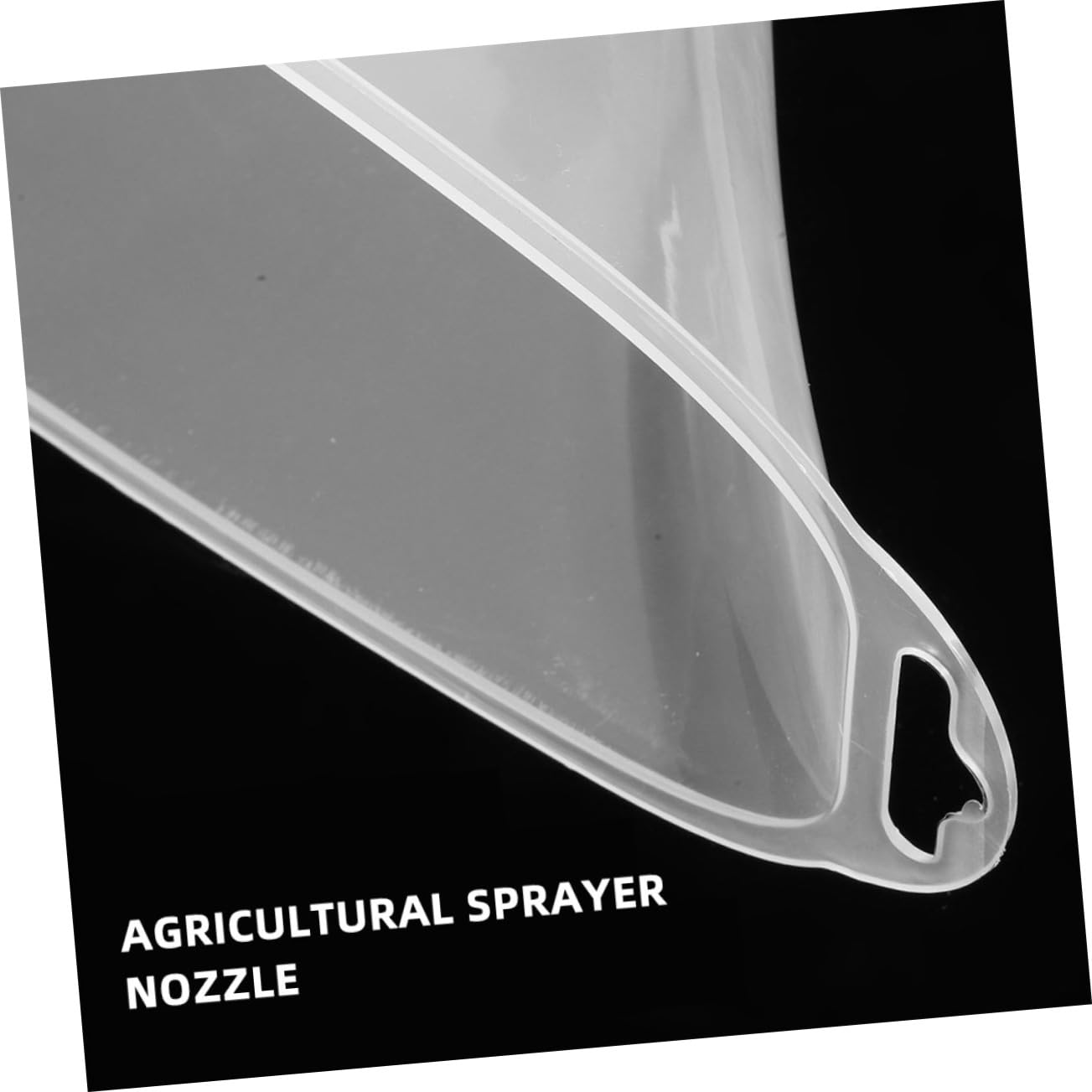 Ugello Agricolo per Spruzzatore ad Alta Pressione con Spruzzo a Ventaglio | Scudo Antideriva in Plastica, Adattabilità su Terreni Vari, Ricambio per Atomizzazione Stabile