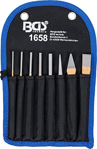 Miniatura 5 de Bgs 1658 Juego De Botadores 150 Mm Incl. Cinceles Granetes 8 Piezas