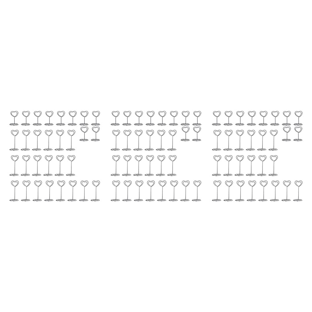 15 Soportes Para Números De Mesa, 22 Cm De Alto, En Forma De Corazón, Soporte Para Fotos De Alambre, Soporte Para Fotos De Notas, Soporte Para Fotos Para Centros De Mesa, Boda