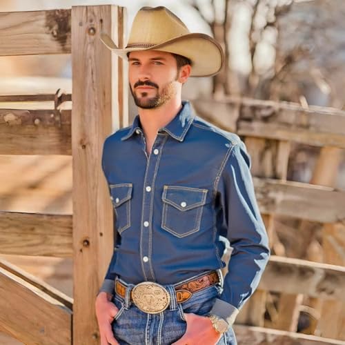 Cowboy Hat for Women and Men- Cowgirl Hat Straw Cattleman Western Hats for Music Festival Party Beach4