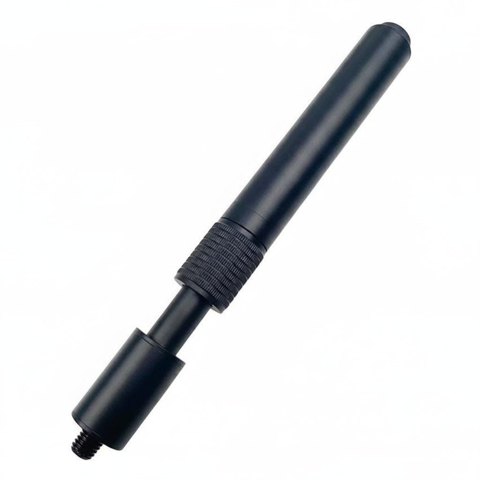 Mango de Taco de Billar de Aluminio con, Negro, Extensor De Taco De Billar De Aluminio Telescópico De Rotación Externa para Taco Universal, 240-340mm