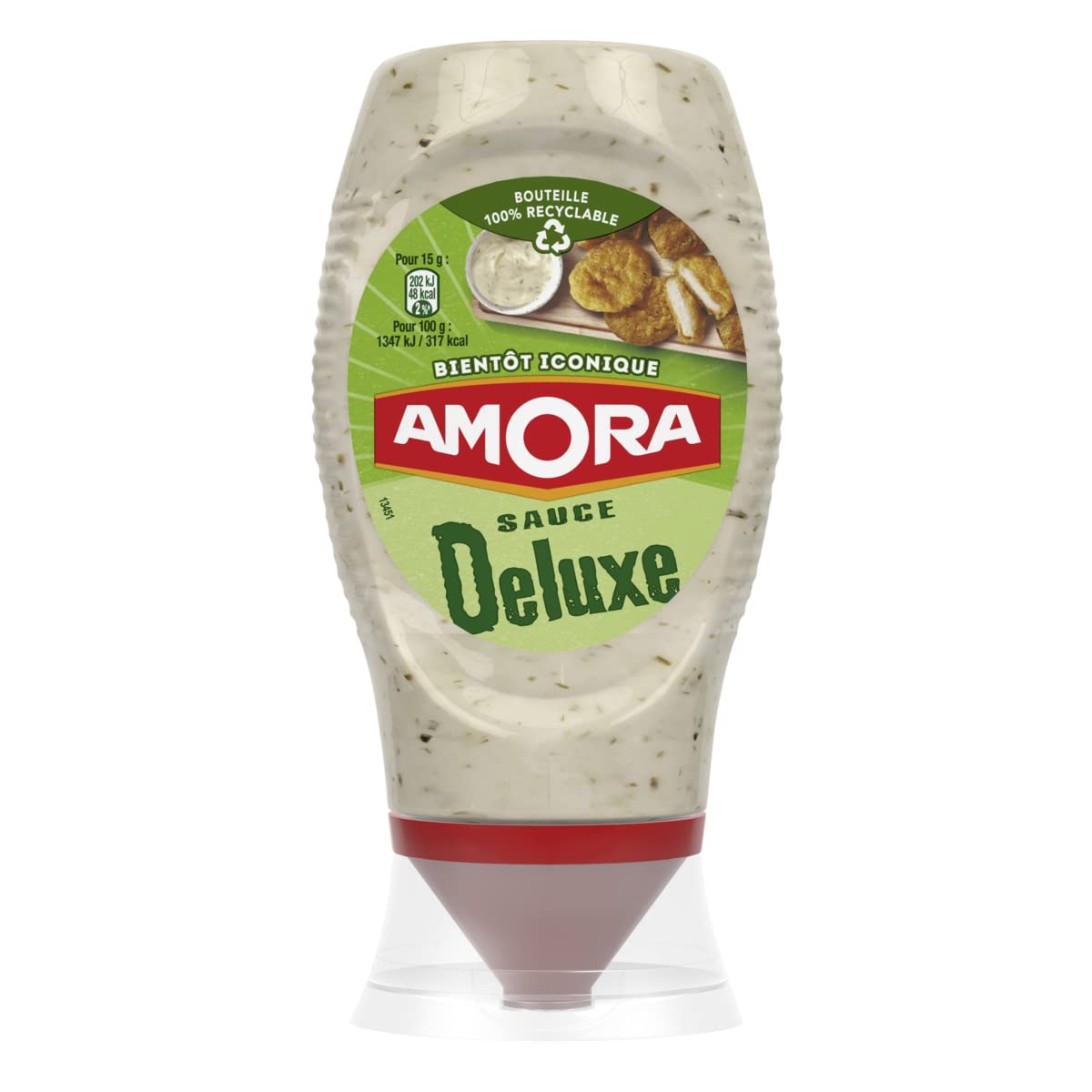 Lot de 3 unités *** AMORA Sauce deluxe flacon souple 247g