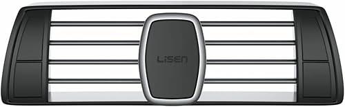 Miniatura 9 de LISEN Paquete de 2 soportes magnéticos para ventilación de automóvil, 6 imanes fuertes soporte magnético para automóvil, soporte de teléfono celular