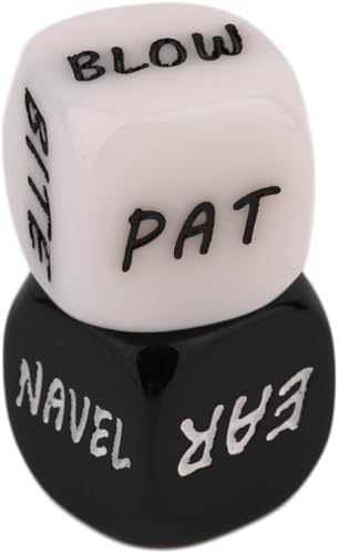 Miniatura 5 de 2 juegos creativos de dados para parejas para adultos traviesosfiestas dados de amor dados divertidos dados de desafío juegos de decisión regalo