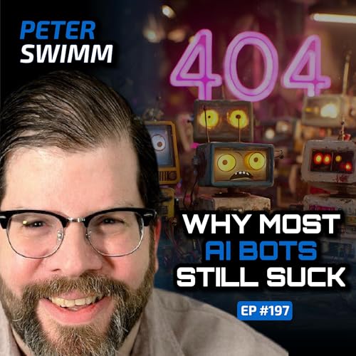 『Conversational AI: Hype, Limits & Human-Centred Design (With Peter Swimm)-Ep #197』のカバーアート