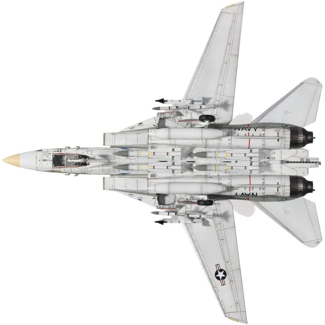 Amazon | 童友社 1/72 凄!プラモデル No.6 アメリカ海軍 F-14A トム