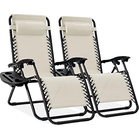 Best Choice Products Adjustable Zero Gravity Lounge Chairs Cover