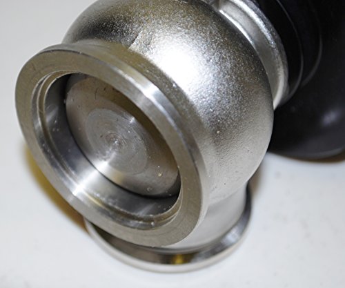 Emusa External 38Mm V-Band Wastegate Set Up At 14Psi (Black) #TOP5