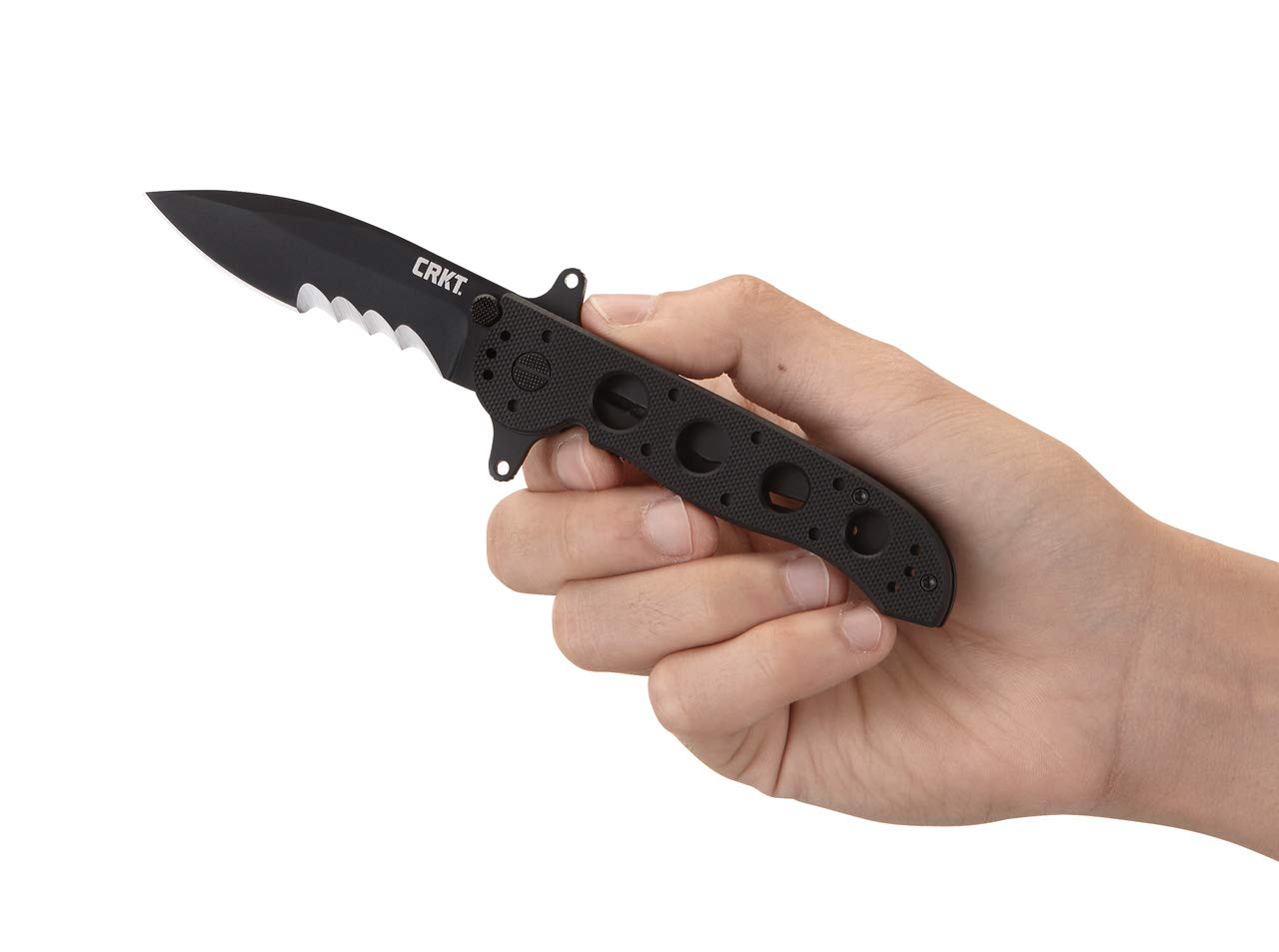 CRKT Unisex – nóż kieszonkowy M21-12SFG dla dorosłych, czarny, 19 cm