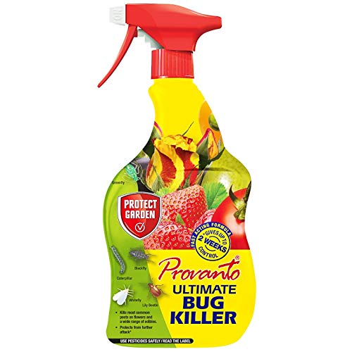 MALLX LONDON Provanto Ultimate Bug Killer 1L With a fast-acting formula, it gives up to 2 weeks of control and protects your flowers from further attacks.