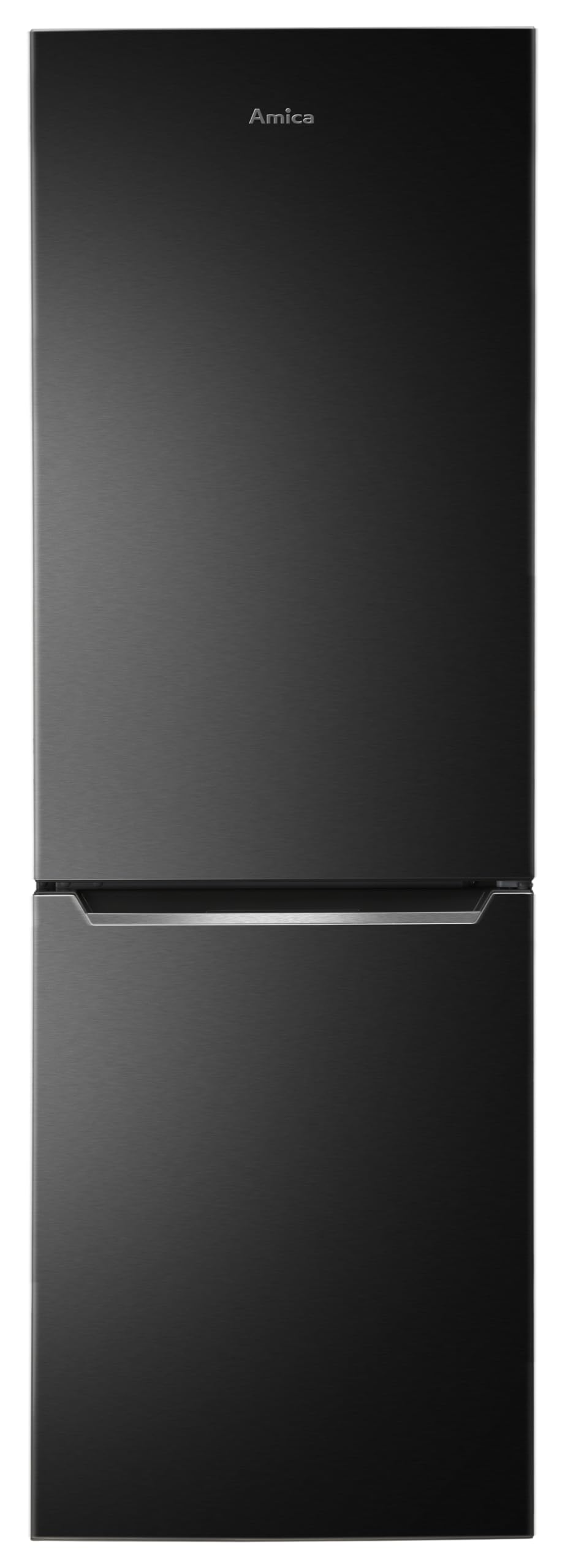 Amica Kühl-Gefrierkombination 231 L 170x54x59,1 cm Total NoFrost AKG 3875 S | 161 L Kühlteil, 70 L Gefrierteil, VitControlPlus, Superkühlfunktion, Supergefrierfunktion, Tür-Offen-Alarm, LED Beleuchtung