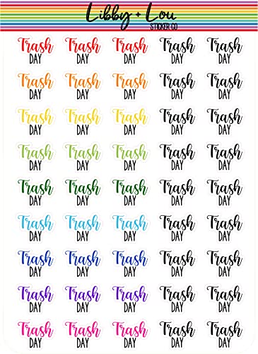 Work Late Planner Stickers - Libby And Lou Sticker Co Premium Matte Stickers