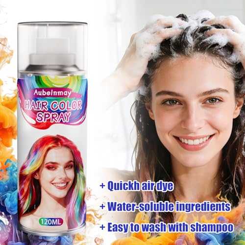 Temporary Red Hair Color Spray miniatura 6