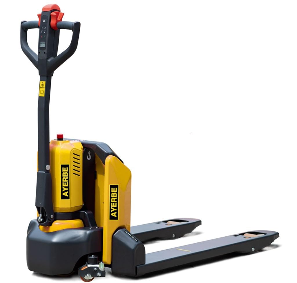 Transpaleta Eléctrica de Pesaje ELEQTRA 1500 kg con Batería de Litio 24V Palas 1150 x 562 mm Uso Profesional